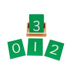 Montessori Sandpaper Numbers