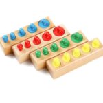 Small Cylinder Blocks - Montessori Material