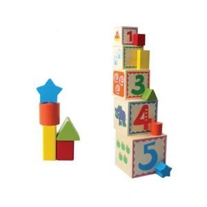 Nesting and Stacking Blocks - Wooden