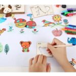 FunShapes Wooden Stencils Drawing Set – Pack of 10