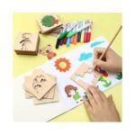 FunShapes Wooden Stencils Set – Pack of 10