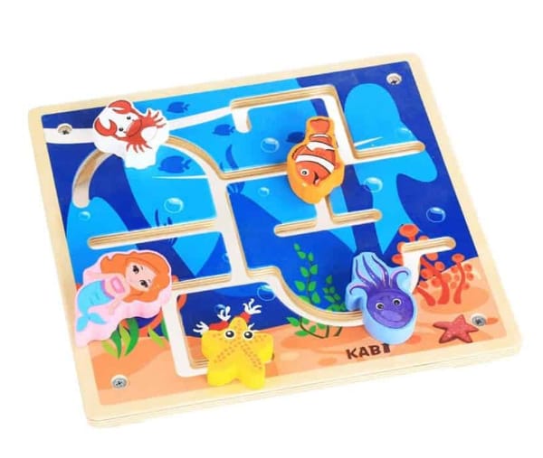 Ocean-Rail Tracking Board Educational Toy
