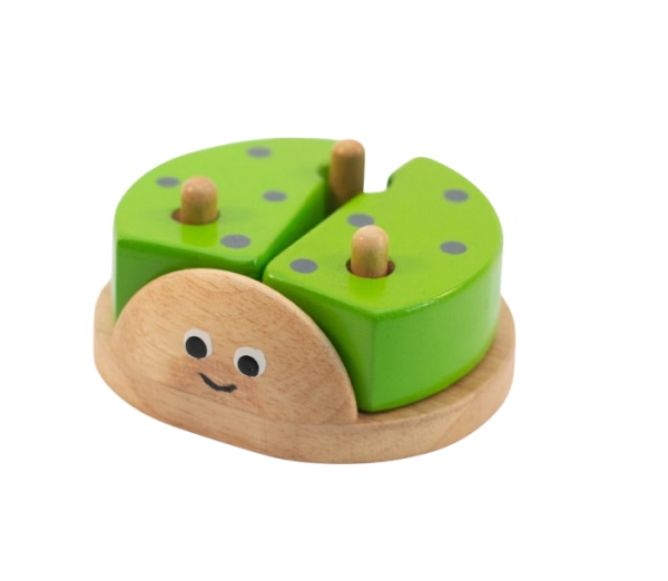 Ladybird Sorter - Sorting Activity Toddler Toy - Green