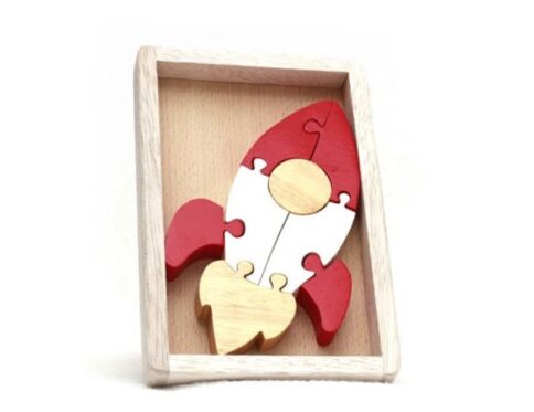 Jigsaw Puzzle - Rocket Educational Toy