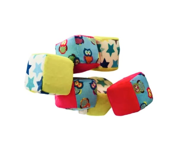 Soft Blocks - 6 Pieces for Newborn