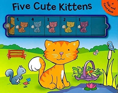 Five Cute Kittens - Board Book