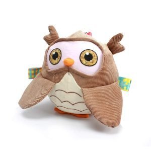 Rattle Ball - Owl Infant Soft Toys