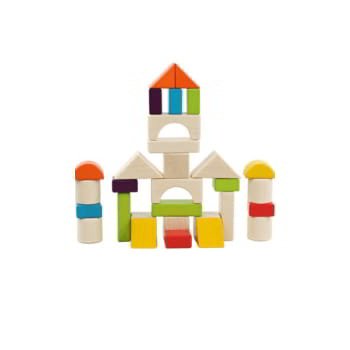 30 Pcs - Wooden Building Blocks - DIY Toys
