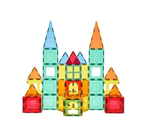 Magnetic Tiles - 49 Pcs Building Blocks Set