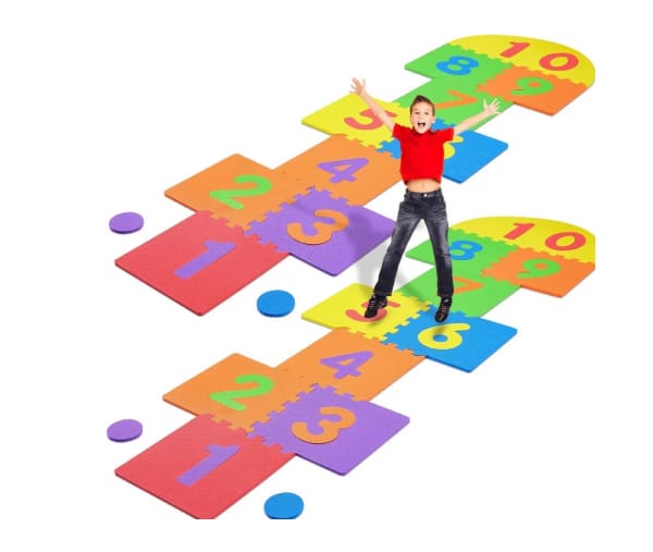 Hopscotch Mat - Indoor and Outdoor Play Mat
