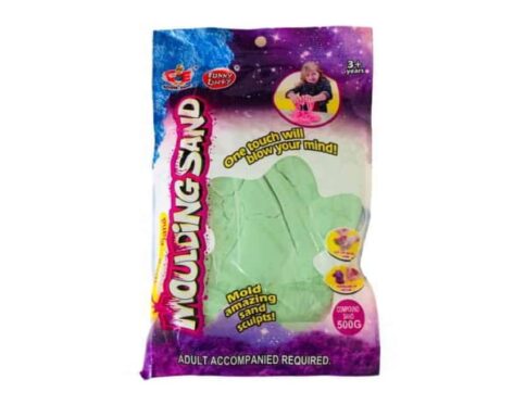 Kinetic Play Sand- Green - 500g