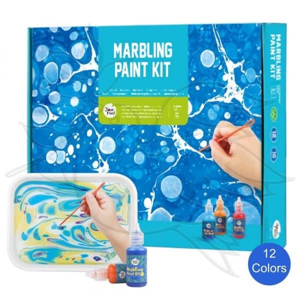 Marbling Paint - Arts and Crafts for Kids