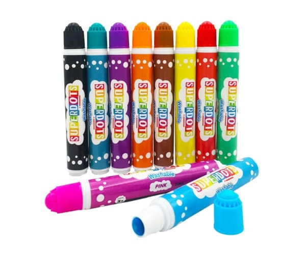 Washable Dot Markers Set