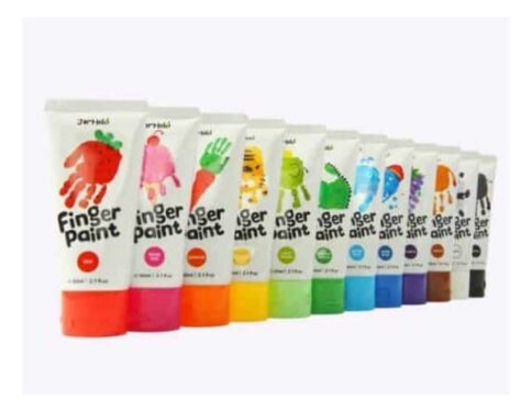 Washable Finger Paint – 12 Colours