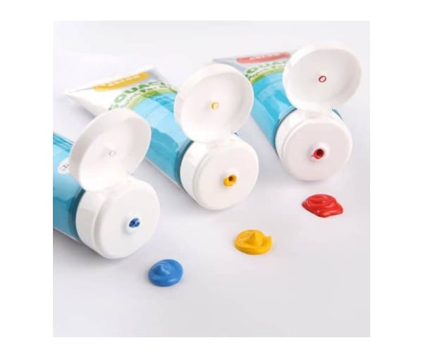 Washable Finger Paint – 12 Colours Set