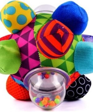 Roll With it Rattle Ball - Infant Soft Toy