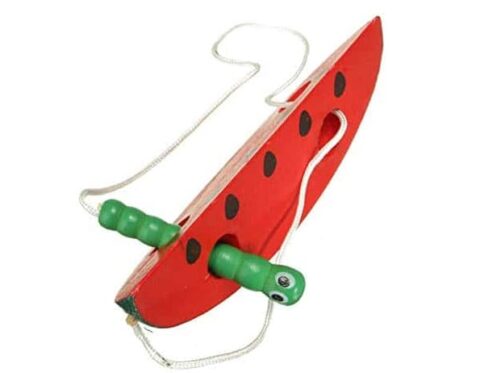 Hungry Caterpillar - Threading Activity Toy - Watermelon