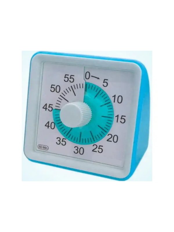 60 Minutes Visual Timer Educational Clock for Kids