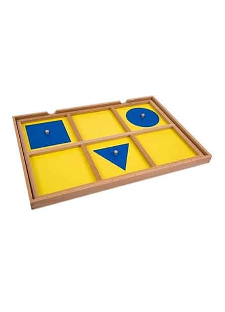 Montessori Demonstration Tray
