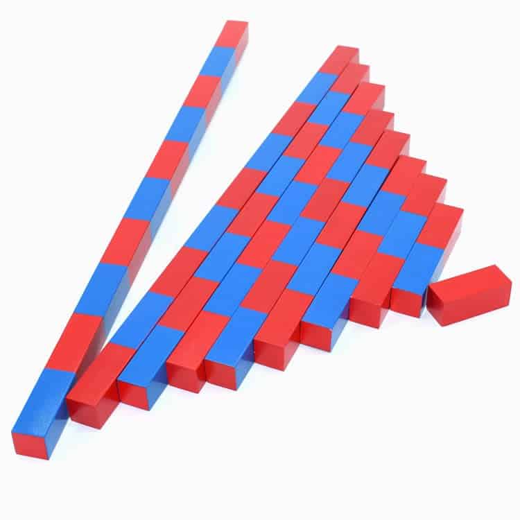 Number Rods - Montessori